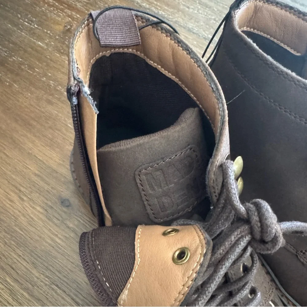 MADDEN Men’s Brycee Lug Sole brown suede Boots
